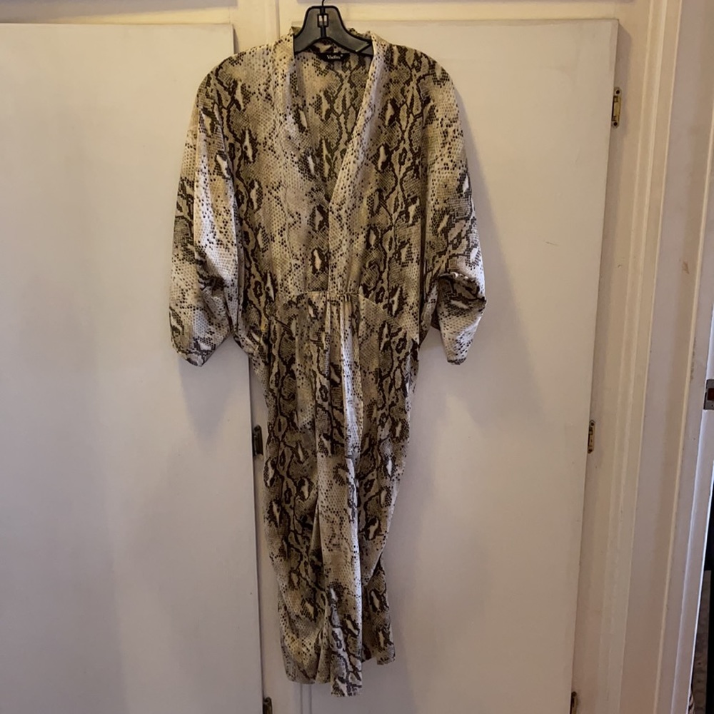 Snake skin dress size large